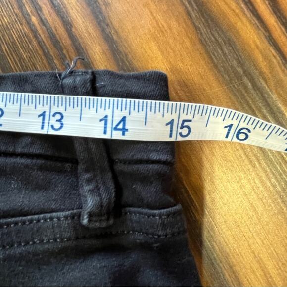 Good American Good Waist Crop Length Straight Leg High Waisted Jeans Size 14/32 - Picture 10 of 12